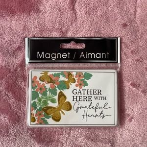 Gather Here With Grateful Hearts Magnet